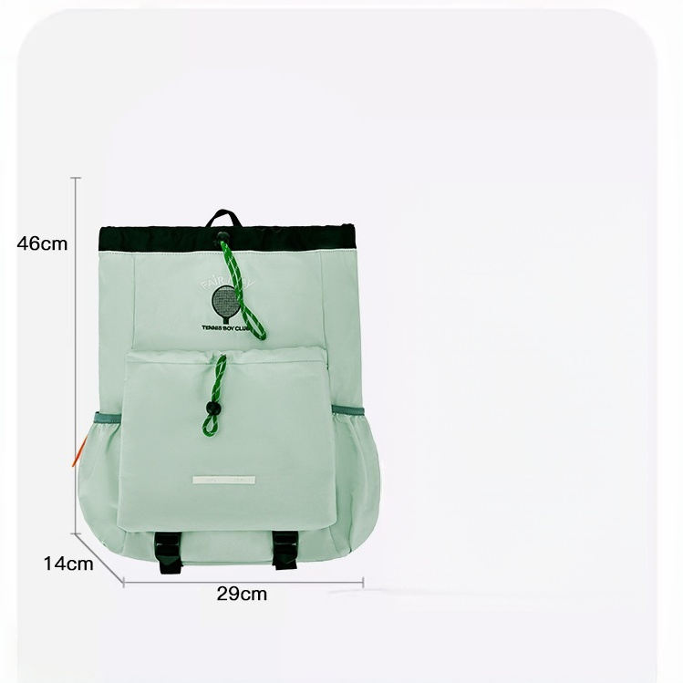Mochila de cordón para deportes y gimnasio para mujeres y hombres, mochila grande y ligera con cremallera
