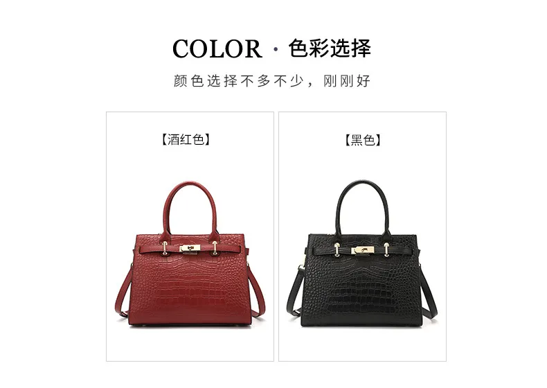 Bolso de lujo de cuero para mujeres