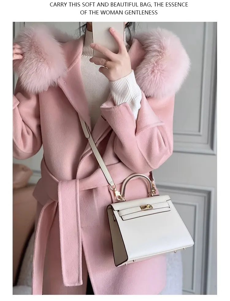 Bolso de lujo de PU para mujeres, bolso de diseñador réplica de moda para damas
