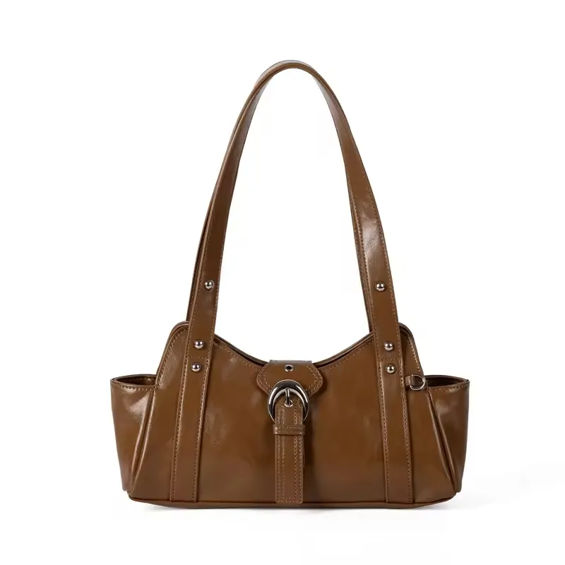 Bolso de mano personalizado para mujeres, bolso de hombro de gran capacidad de moda al por mayor