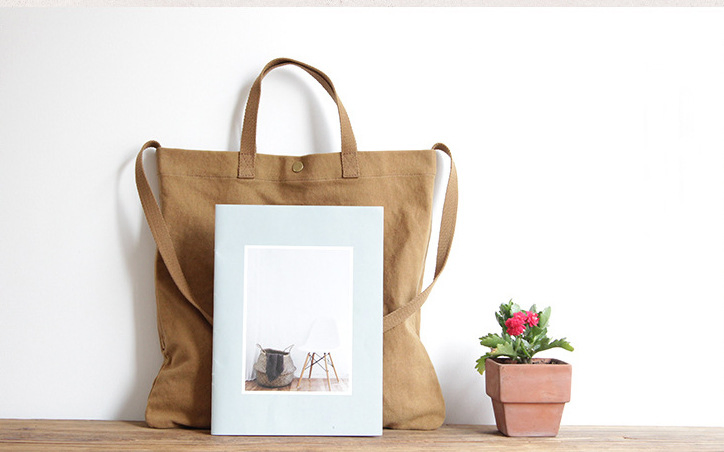 Bolsa de compras de algodón en blanco personalizada para hacer tu propio logo