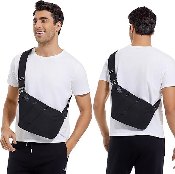 Bolso cruzado mini de mensajero para deportes al aire libre, masculino, de camuflaje, bandolera lateral