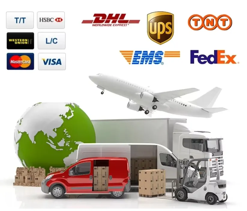 Proceso de embalaje y transporte de mercancía