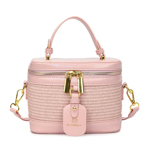 Bolso cruzado ligero de lona personalizada resistente a manchas para parque y picnic