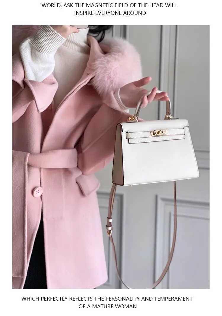 Bolso de lujo de PU para mujeres, bolso de diseñador réplica de moda para damas