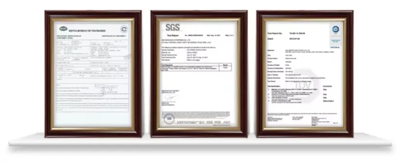 Certificados de Calidad