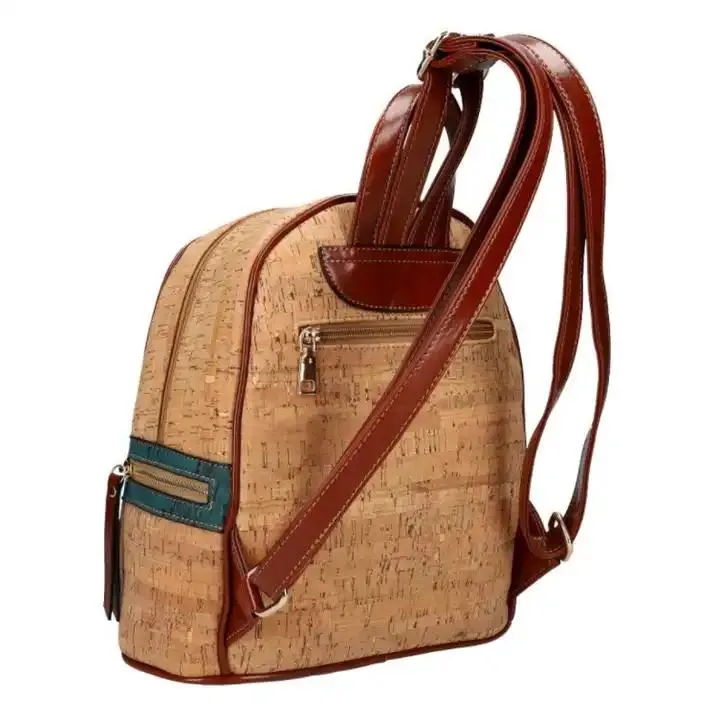 Bolso de Elegancia Terrenal - Cartera de Corcho Ecológica Personalizada para Mujeres
