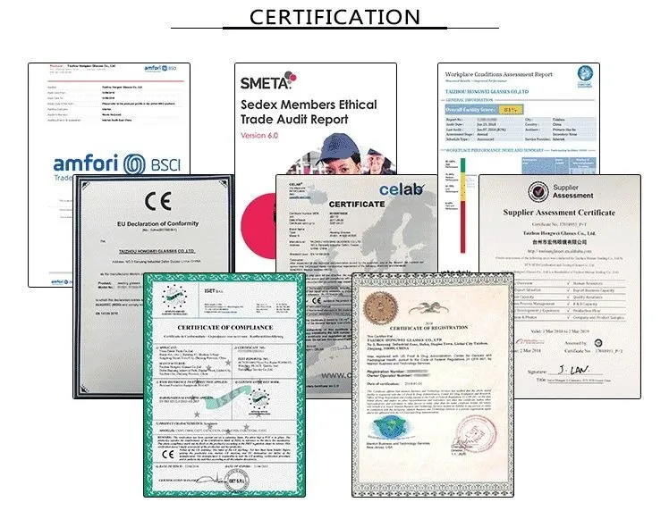 Certificados detallados