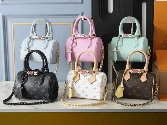 Detalle del bolso de lujo
