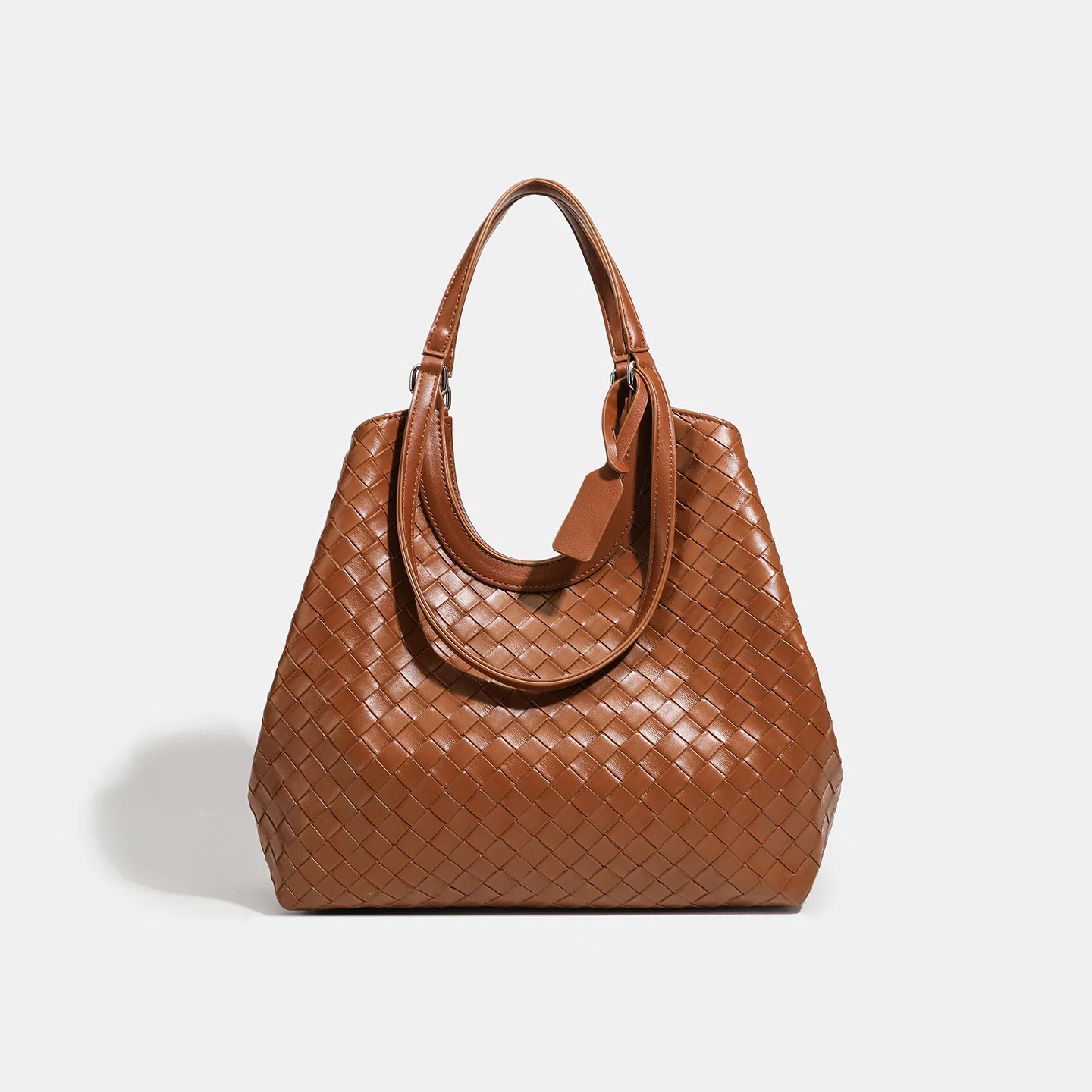 Wx3064 Bolso de mano tejido retro de estilo gemelo de alta gama para damas