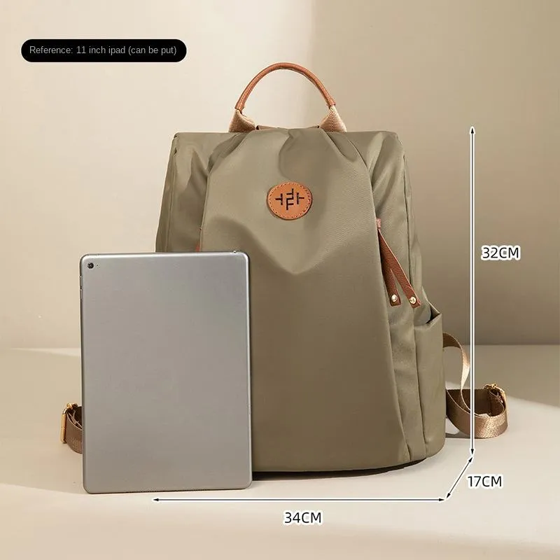 Mochila de nylon impermeable para mujeres - Detalle 1