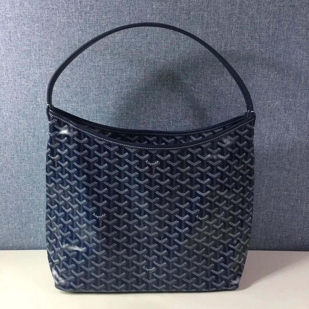 Envío gratis bolso hobo de lujo para mujer con estampado de cuadros y letras
