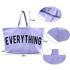 Bolsas de mano personalizadas de tela reciclable de gran capacidad y económicas para mujeres, tote bag
