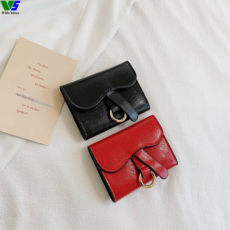 Tarjetero Plateado Amplio Promocional Cartera de Damas de Moda Diseñador