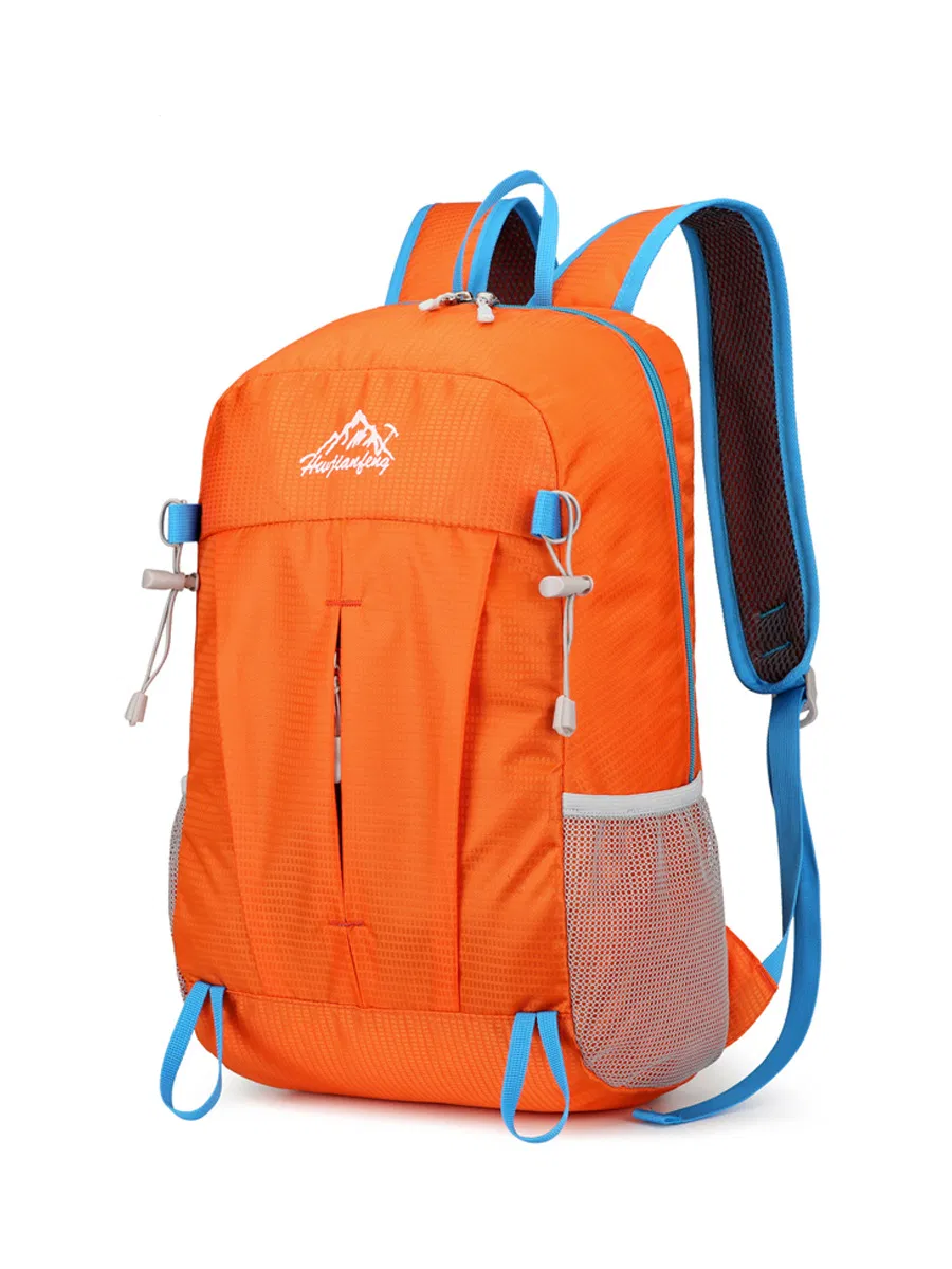 Bolsa de hombro plegable para hombres y mujeres, mochila de gran capacidad para deportes de montaña