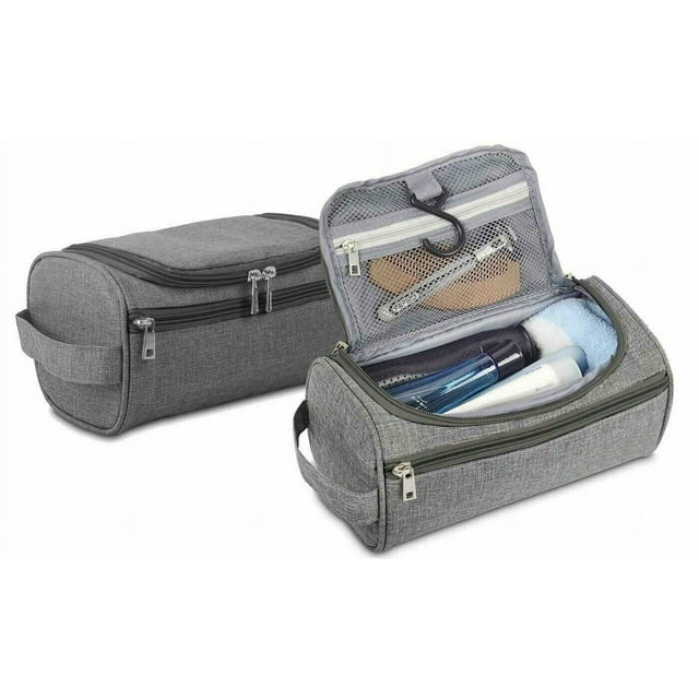 Organizador de Viaje Neceser de Aseo Bolsa de Cosméticos para Hombres, Mujeres