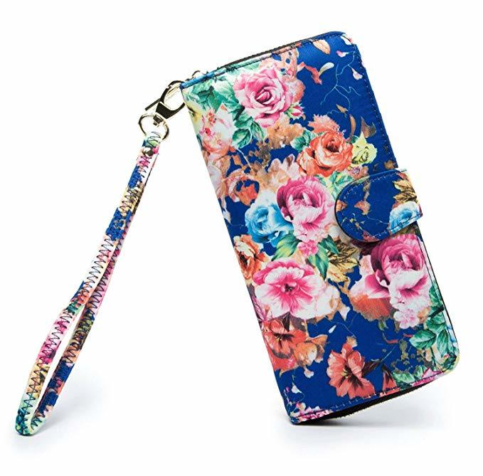 (WDL1496) Cartera de moda con flores para mujeres