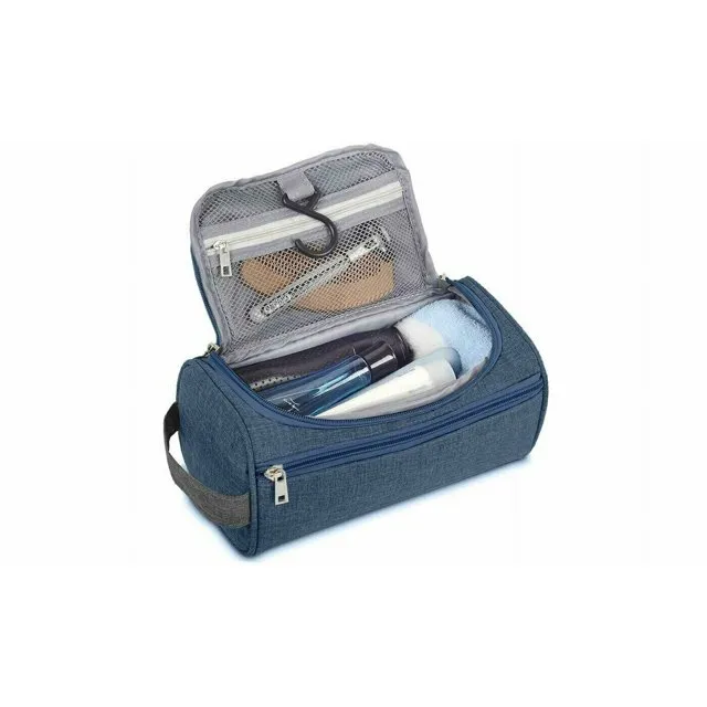 Organizador de Viaje Neceser de Aseo Bolsa de Cosméticos para Hombres, Mujeres