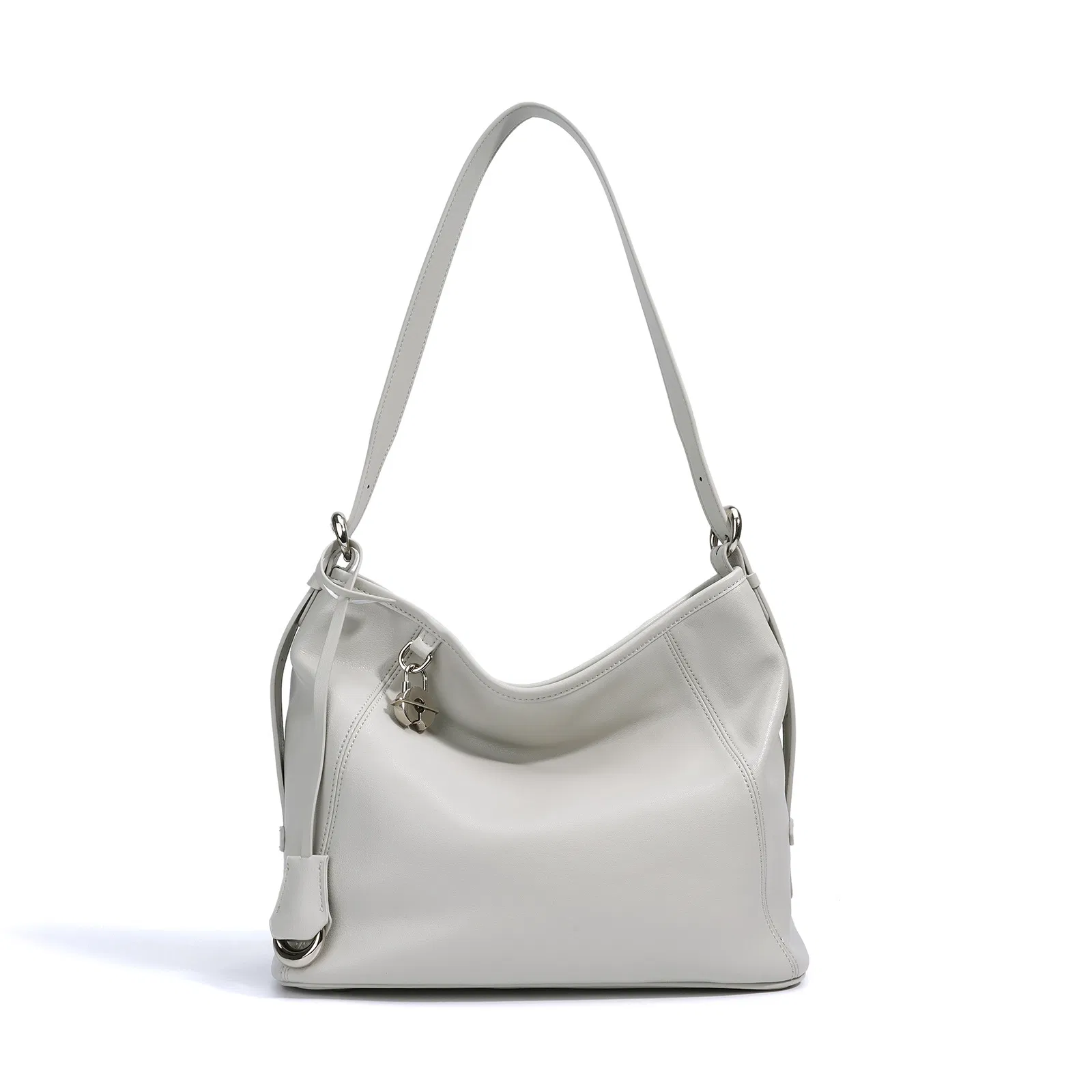 Bolso Hobo al por mayor, bolso de hombro de material de cuero genuino (JT2516)
