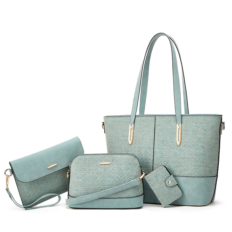 Bolsa tote premium de lino orgánico tejido de macramé de cuero vegano metálico con lentejuelas para trabajo, gimnasio, yoga y pañales