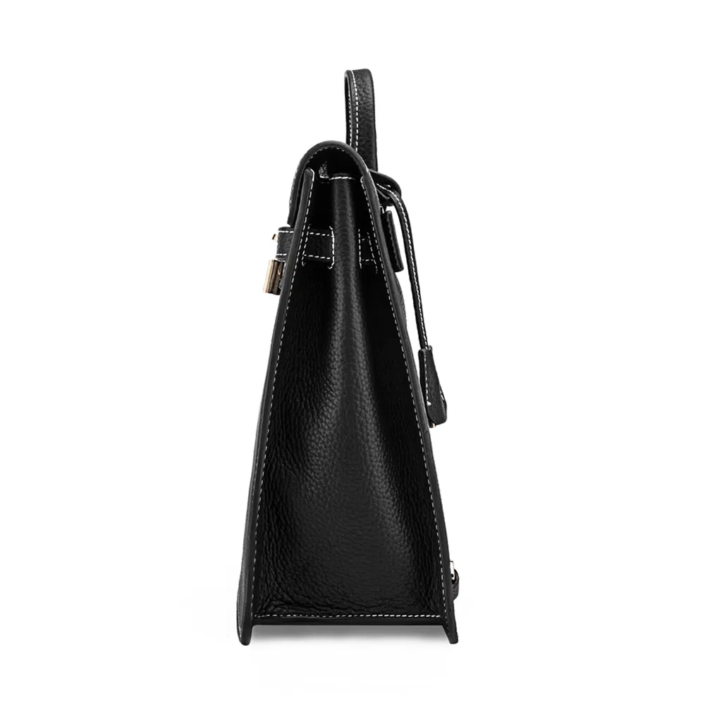 Bolso de viaje de cuero genuino mochila de moda para mujeres