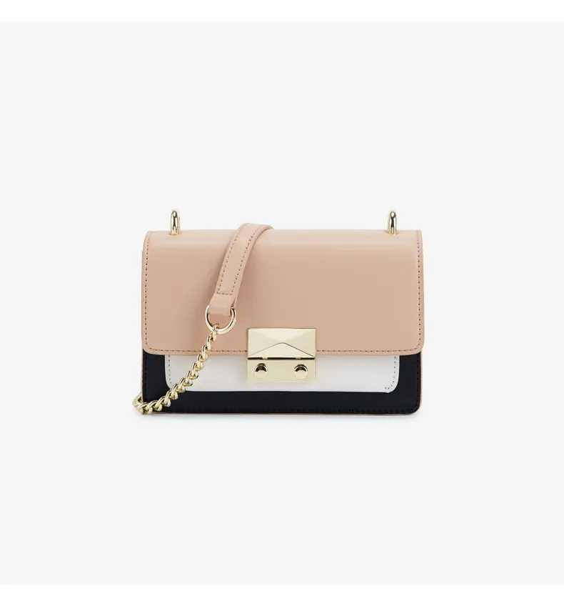 Detalle bolso de hombro cuero PU 5