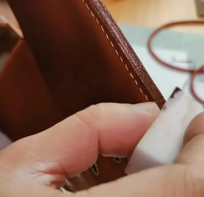 Bolso de lujo personalizado de alta gama hecho a mano para mujeres, con herrajes de acero inoxidable, hecho de cuero de ternera Togo genuino