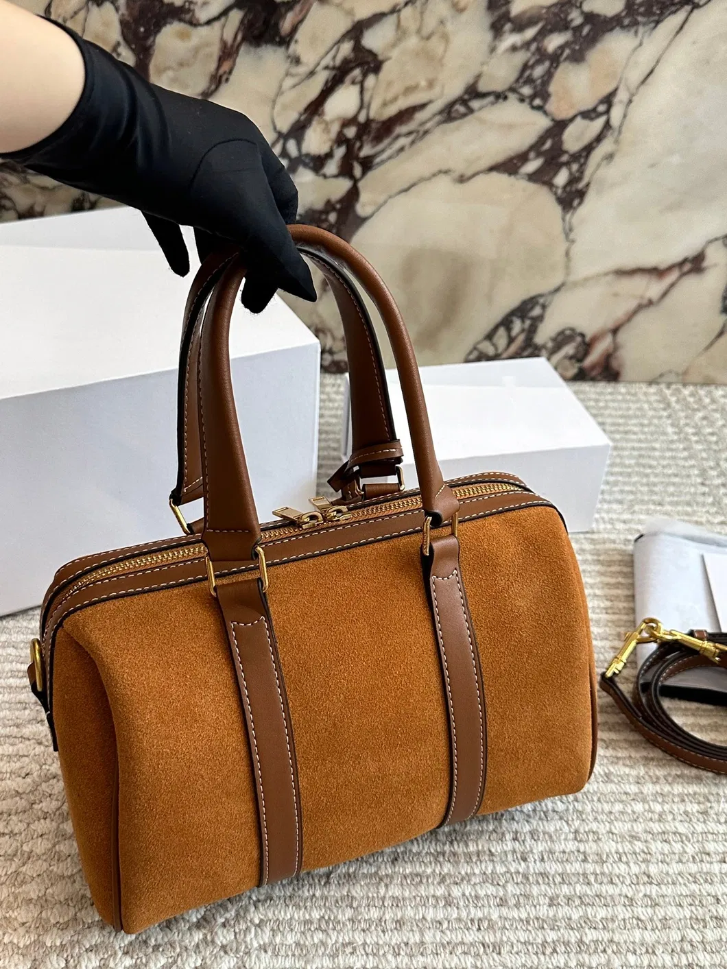 Diseñadora de Moda Bolsos de Cadena para Mujeres Lujo de Cuero Vegano Bandolera de Hombro