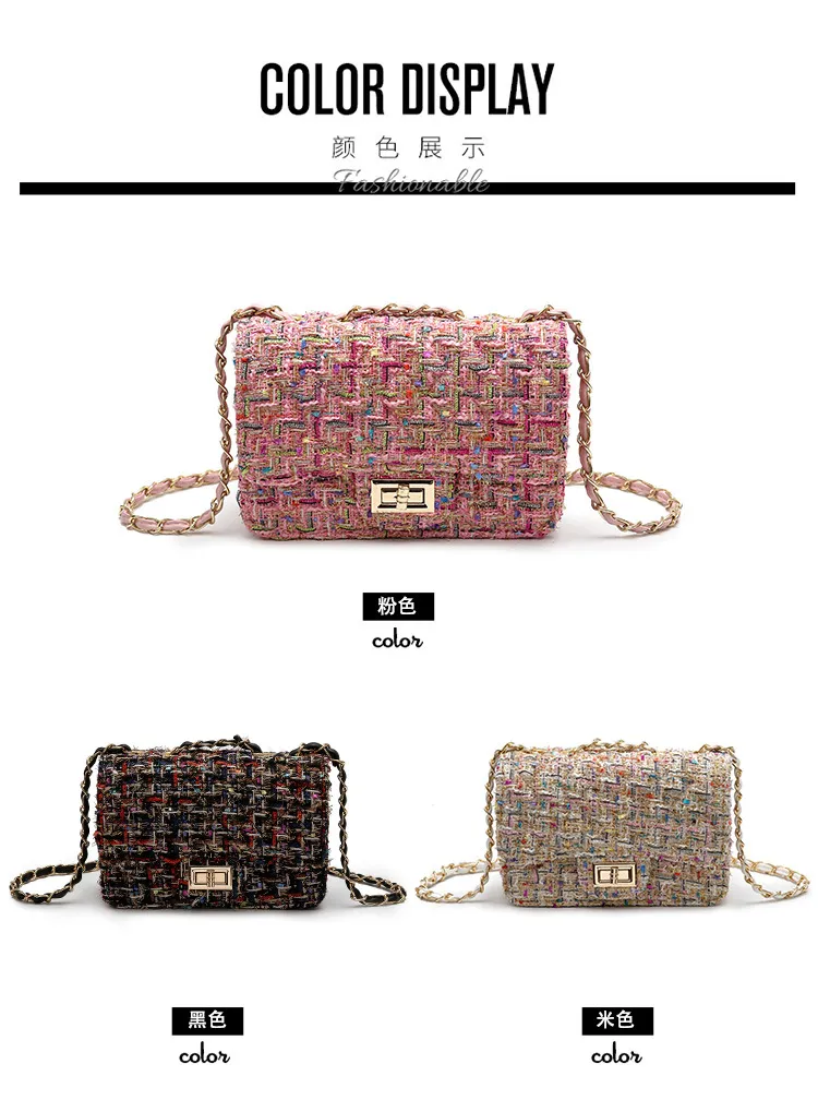 Fabricante de bolsos OEM BSCI, bolso de diseñador Rcs personalizado, bolso de hombro colorido de moda, bolso de dama