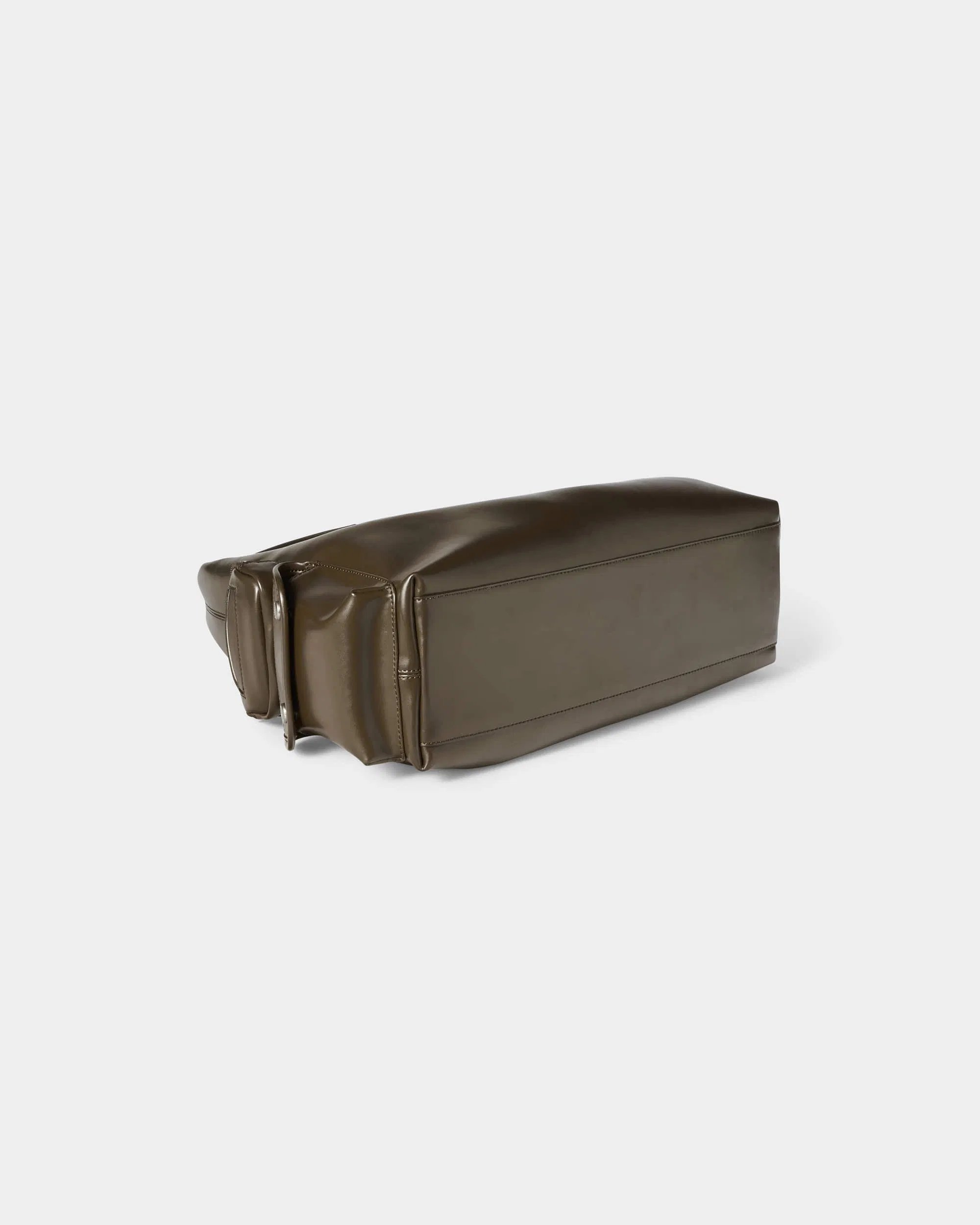 Bolsa de hombro de diseño avanzado para mujer, alta calidad, moda de lujo, bolso de cuero sintético pulido tipo hobo
