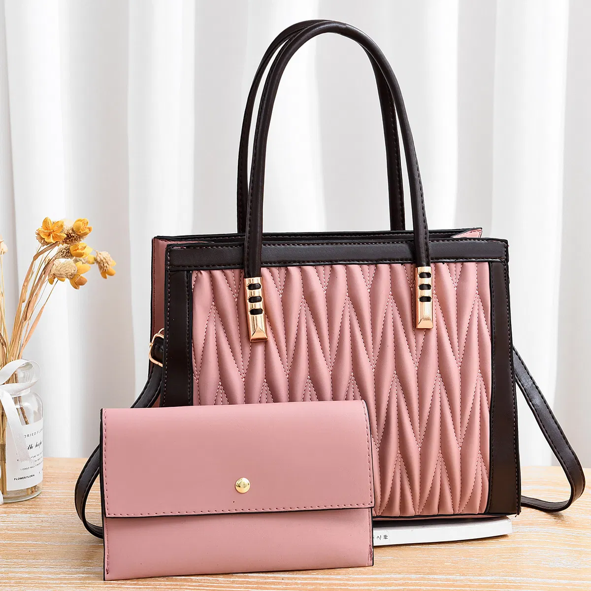 (WDL5558) Bolsos de mujer con decoración plisada, bolso de hombro, bolsos de mano plisados