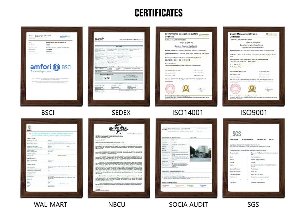 Certificaciones oficiales de calidad
