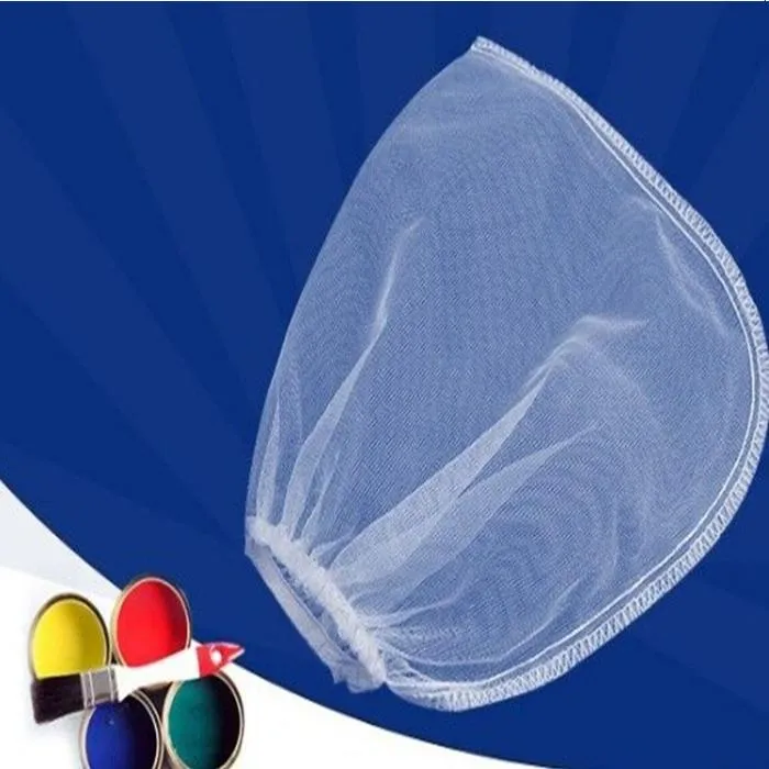 Bolsa de malla para filtro de pintura con abertura elástica para 1 2 5 galón colador de cubo
