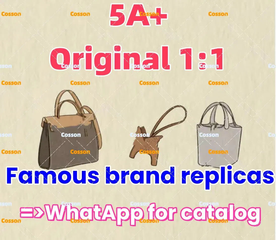 Moda Original 1:1 Espejo 5AAA Réplica Tienda en Línea Hombres Tote Bolso Dama Réplicas Mayorista Señora Hombro Ocio Mujeres Regalo Lujo Diseñador Copia Bolsos