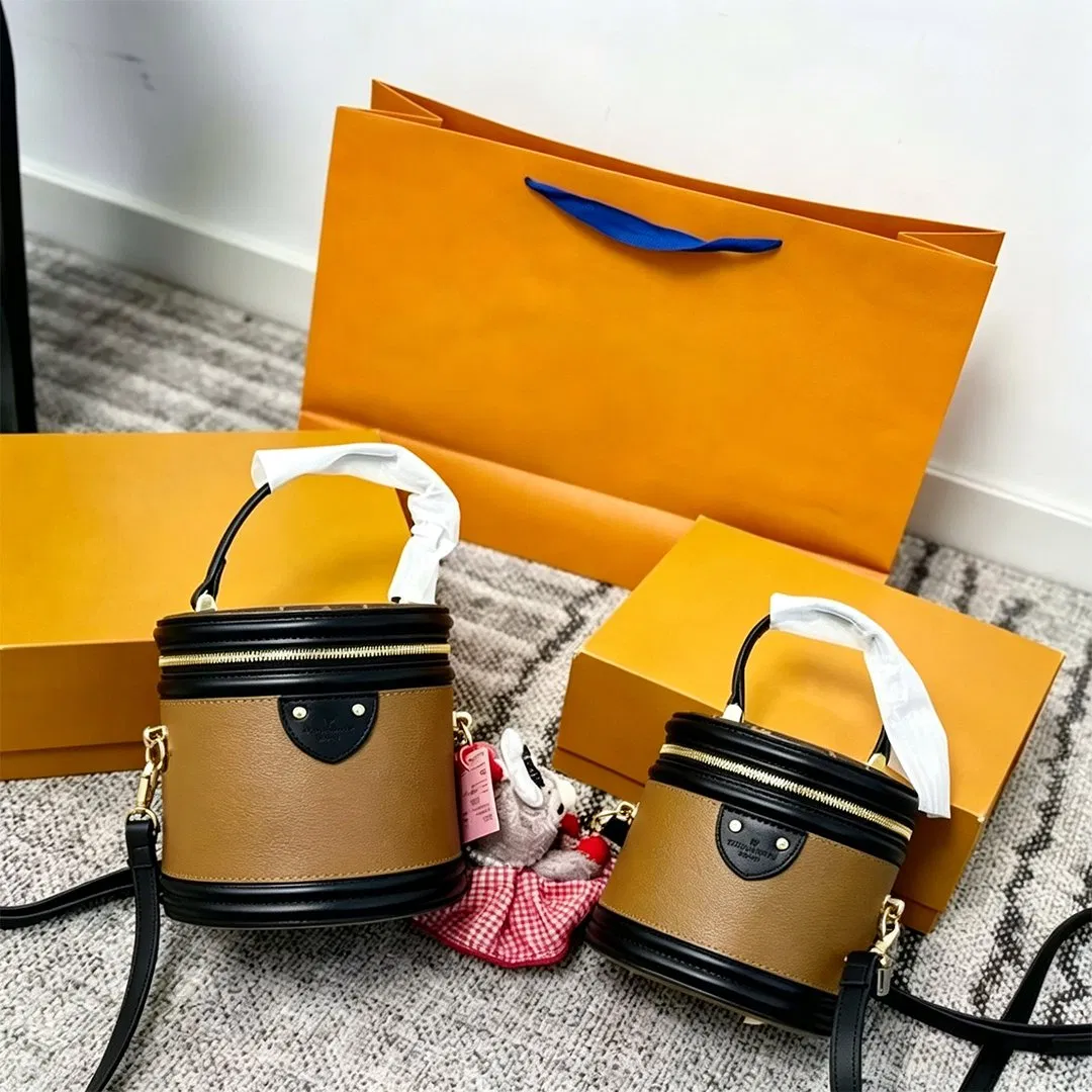 Marca de lujo de alta calidad Espejo 1: 1 Réplica original de hombro Mujeres al por mayor 5A Bolso de cuero famoso diseñador Dama copia bolso