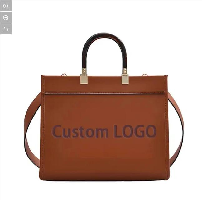 Bolso de mano para damas de cuero vegano con asas superiores y bolsos cruzados para mujeres; S bolsas tote
