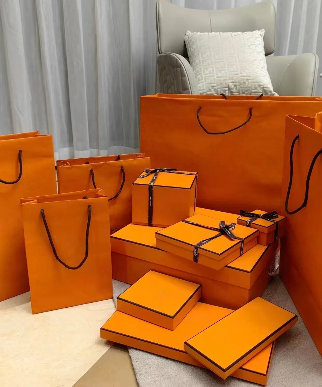 Bolso de mano de platino en cuero Togo para damas, bolso de lujo