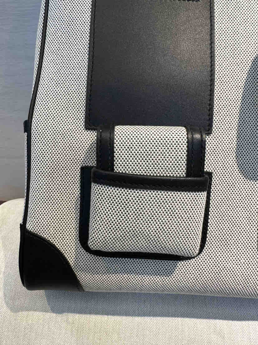 Bolsos de viaje de cuero y lona de lujo para mujeres y hombres Hac 40cm