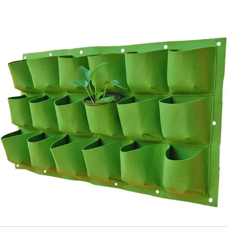 Bolsas de plantación de verduras de malla múltiple, camas de plantación de fieltro, cubos de plantación cuadrados para balcones