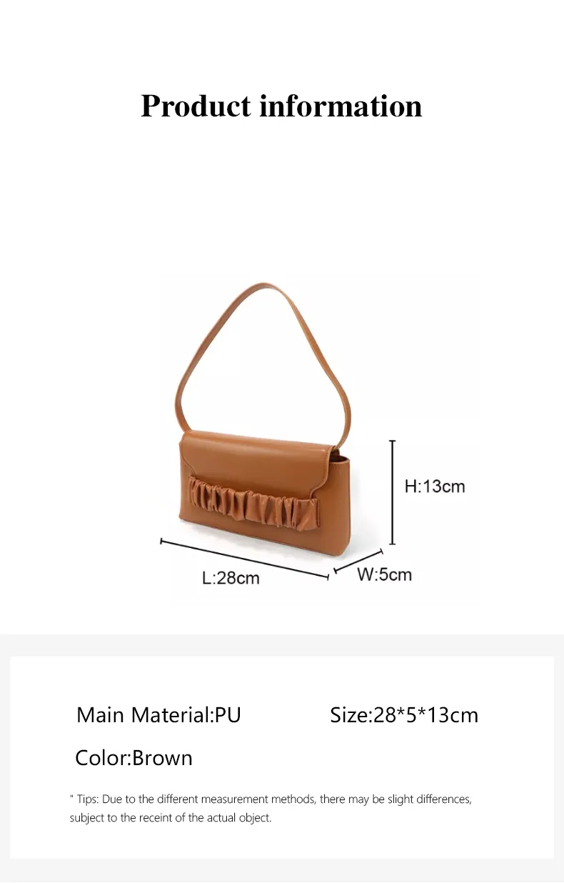 Bolso de Dumpling Personalizado Mini de Cuero PU Diseñador Bolsos para Mujeres Bolsos de Mano Damas
