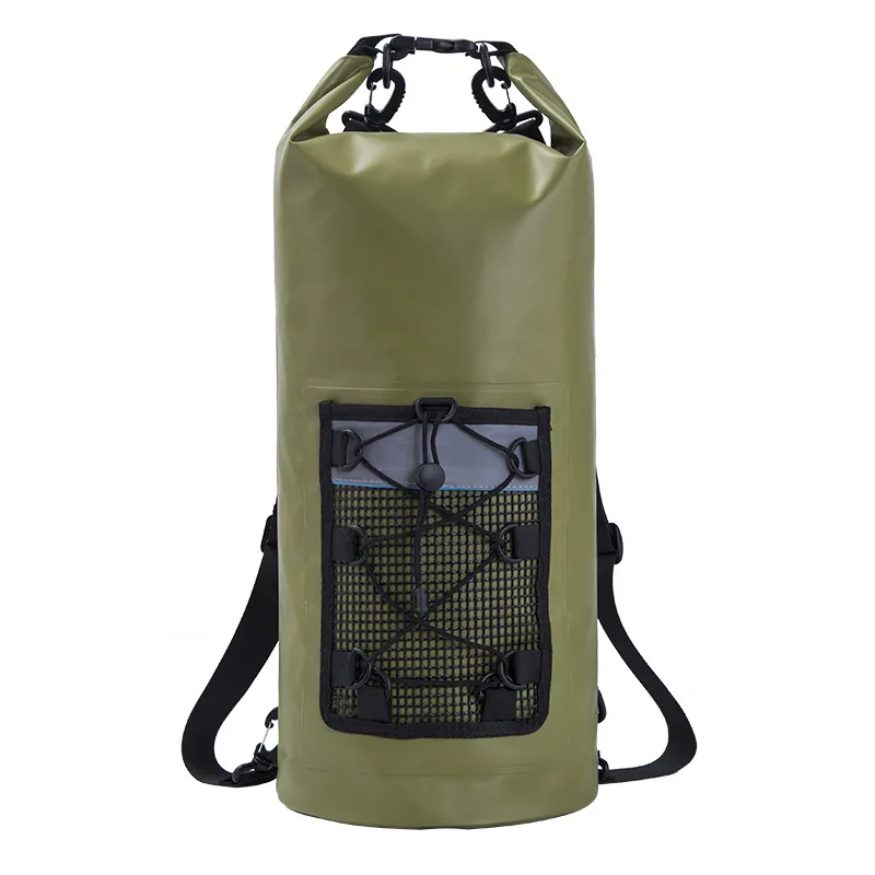 Bolsa de cubo impermeable para natación al aire libre, mochila impermeable de alta venta