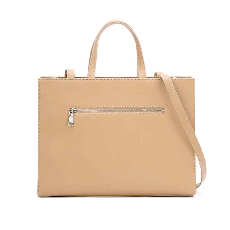 Bolso de mano vegano negro de lujo
