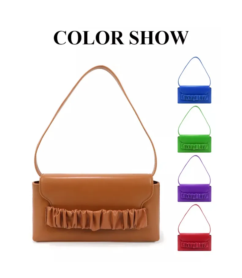 Bolso de Dumpling Personalizado Mini de Cuero PU Diseñador Bolsos para Mujeres Bolsos de Mano Damas