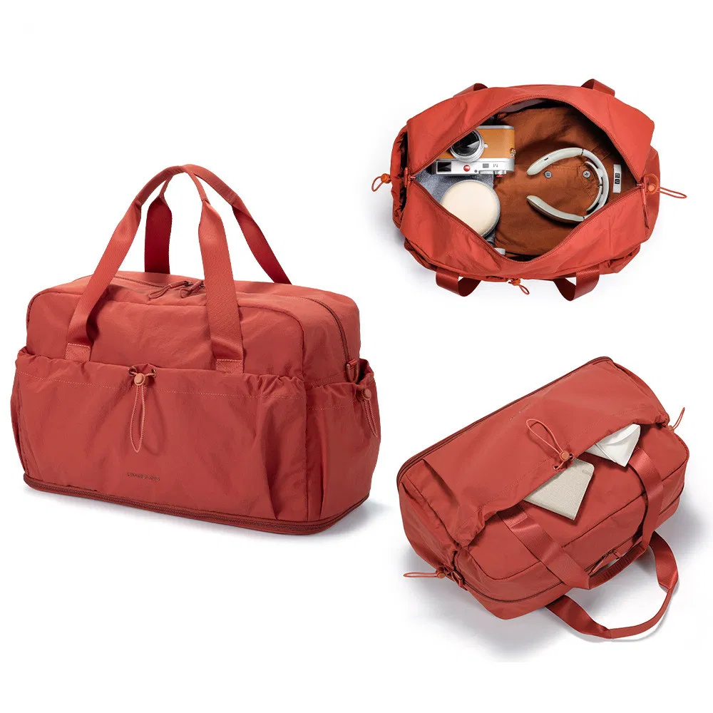 Bolsa de viaje de moda OEM, impermeable y resistente a desgarros, bolsa de noche para hombres y mujeres