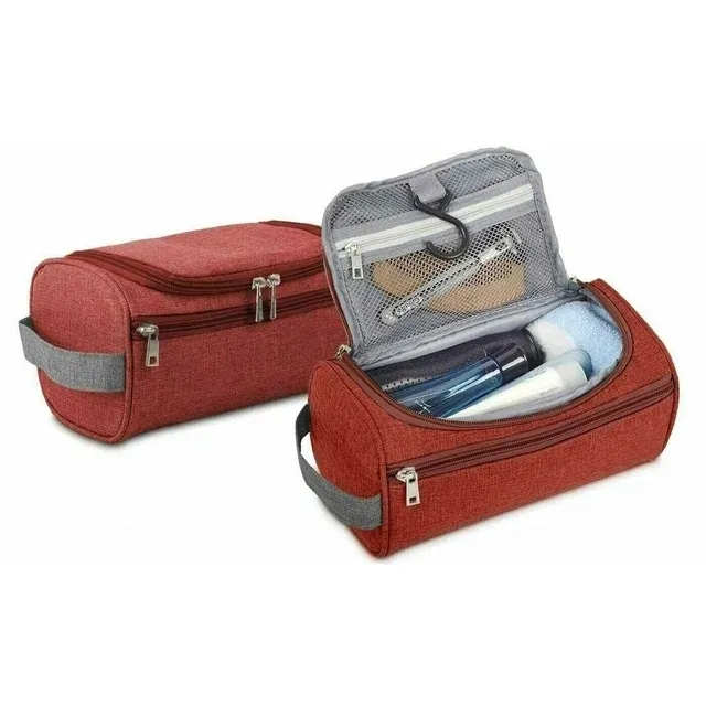 Organizador de Viaje Neceser de Aseo Bolsa de Cosméticos para Hombres, Mujeres