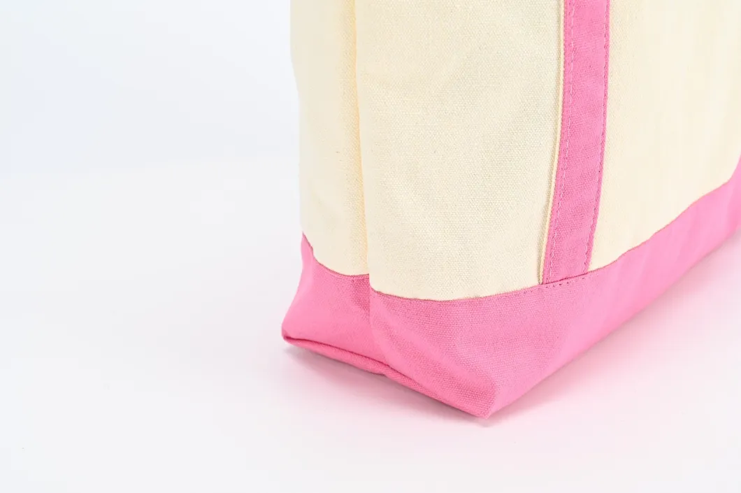 Venta caliente de bolsa de lona de algodón personalizada de gran capacidad, bolsa tote de gran tamaño