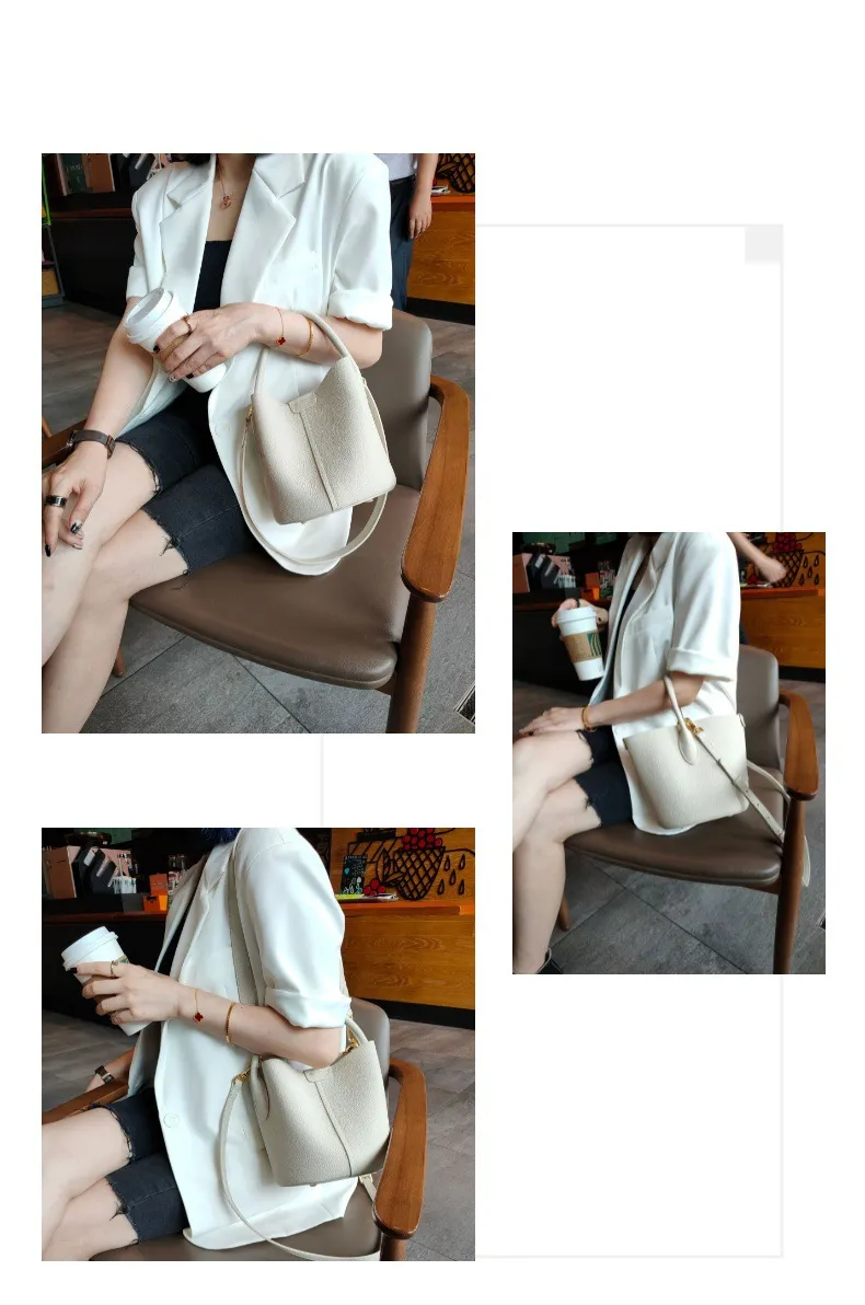 Variedad de bolsos de cuero