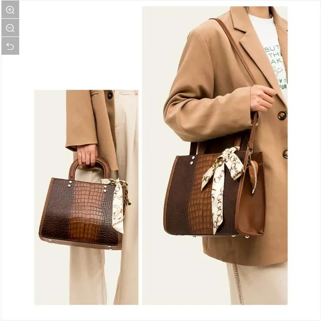 Fabricante de Conjuntos de Bolsos de Dama al por mayor, Personalizar Cartera, Bolsa de Mano, Moda PU