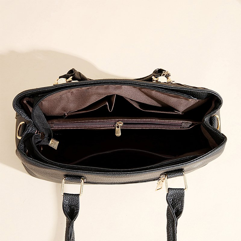 Bolso cruzado de PU para mujeres de lujo 2-Piece juego de bolsos de estilo diseñador