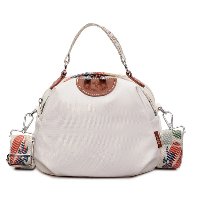 Bolso cruzado ligero de lona personalizada resistente a manchas para parque y picnic